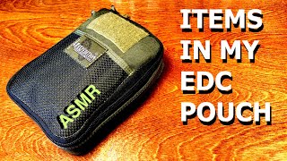 What's In My MAXPEDITION EDC Pouch - ASMR