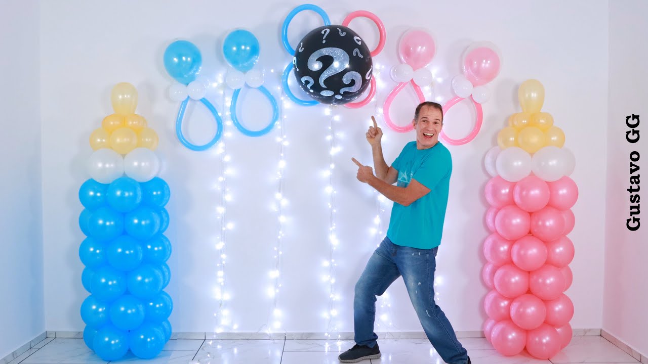 balloon decoration ideas 👶😍 baby shower 👶😍 gender reveal