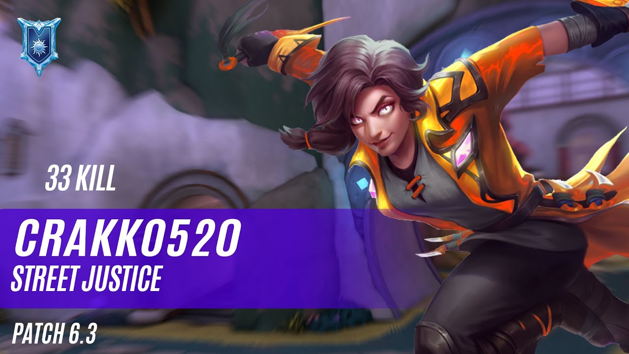 33 KILL CRAKKO520 MAEVE PALADINS COMPETITIVE (PATCH 6.3) STREET JUSTICE