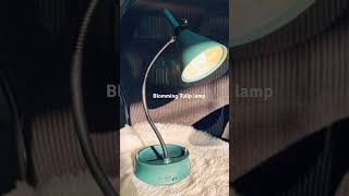 A Blooming Tulip 🌷 lamp , Rechargable. #homeelectronics #smarthomegadgets #digitalgadgets