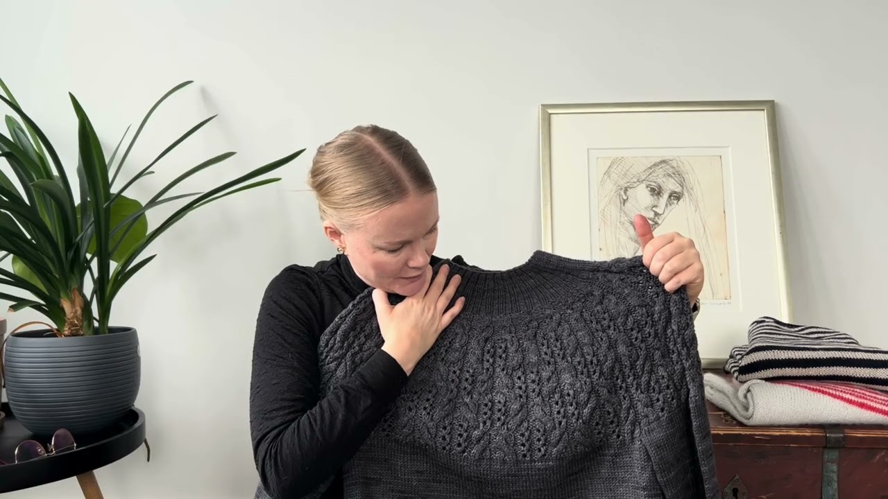 woolly 2/6 Ship shape sweater, Laulu Pullover, Kaamos paita