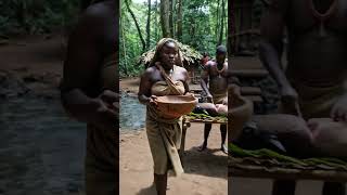 Bakossi Tribe Wild Boar Feast 🔥 African Jungle Cooking