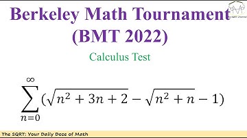 Berkeley Math Tournament | Algebra Test | Math Olympiad | Limit | Sum Series