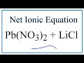 Net Ionic Equations and Solubility