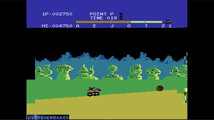 Moon Patrol Redux - Atari 5200 - with a 2019 graphics update