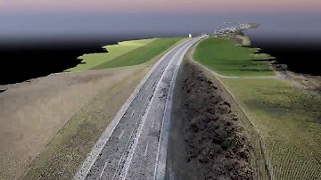 flythrough highway   using drone mapping   Pix4D