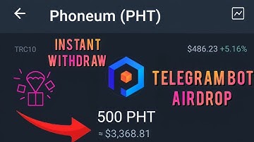 phoneum telegram bot airdrop / instant receive / FREE airdrop + TrustWallet receive proof