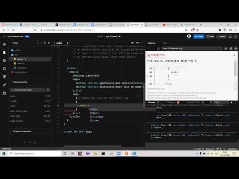 Fetching data with useEffect in REACT