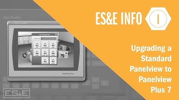 Upgrading a Standard PanelView to PanelView Plus 7