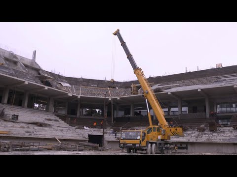 ევრობასკეტი 2022 - დარბაზის მშენებლობა
