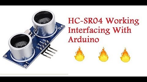 Ultrasonic Sensor Working  | HC-SR04 Interfacing With Arduino | Hindi