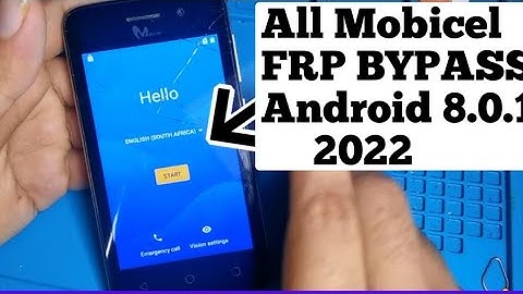 Mobicel Star,Rio ss  FRP Bypass 2023 Blink,Fame, Tango All Models Bypass Google Account 100%