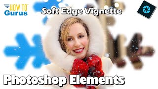 How to Make Soft Edge Vignette from Any Shape with Photoshop Elements Tutorial screenshot 5