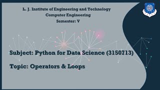 Operators, Loops, Control Statements and  Reading Input from User
