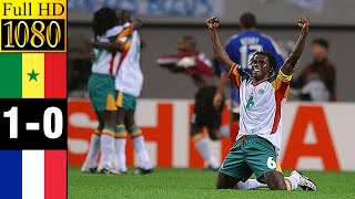 Senegal 1-0 France World Cup 2002 Full Highlight - 1080P Hd