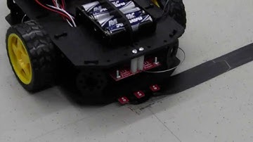 Shadow Chassis RedBot - Line Following
