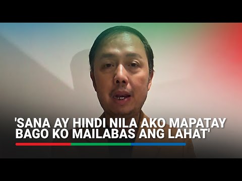 Sana Hindi Nila Ako Mapatay Zaldy Co Breaks Silence On Flood Control Scandal ABS CBN News