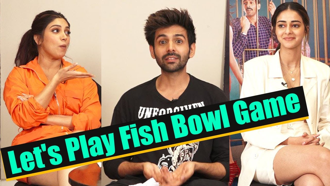 Fish bowl Game with Kartik Aryan, Bhumi Pednekar & Ananya Pandey| Pati Patni aur Woh | FilmiBeat