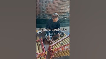 Live Balinese Music Performance