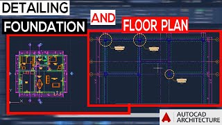 Detailing Foundation And Floor Plan in AutoCAD Architecture 2020 - 2023 ( Episode 13 ) by Seidu Nuhu  1,246 views 1 year ago 45 minutes