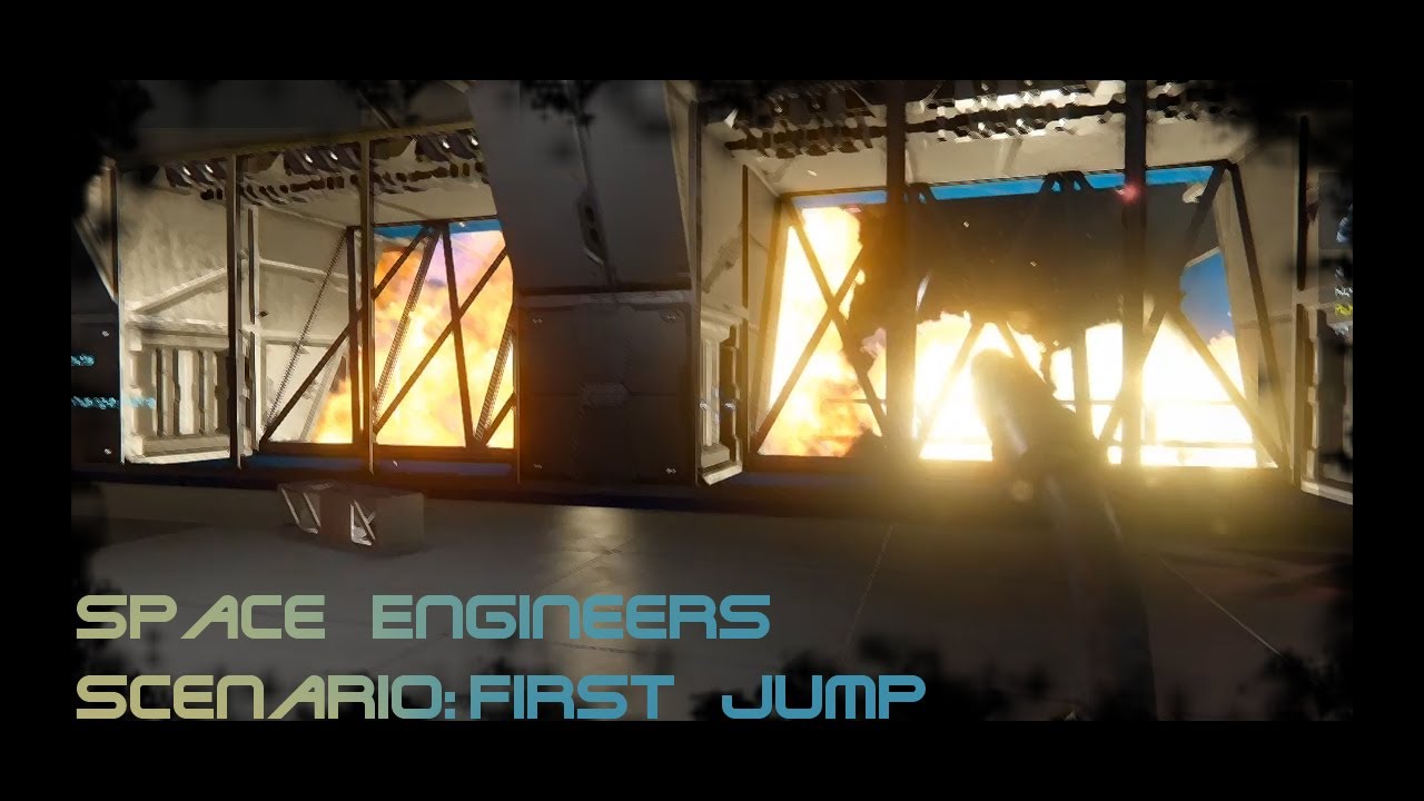 Let´s Play: Space Engineers Scenario: First Jump 01 - YouTube