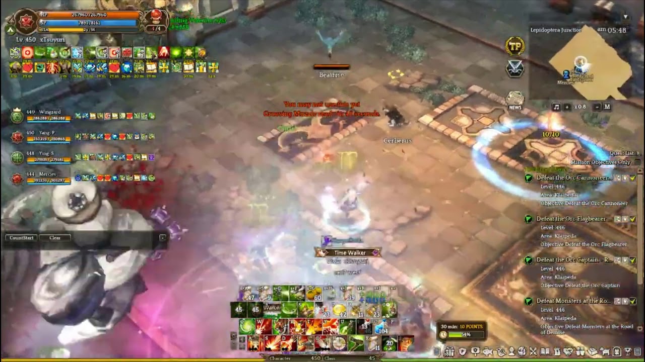 TOS Moringponia Legend Raid(16min 1second record)