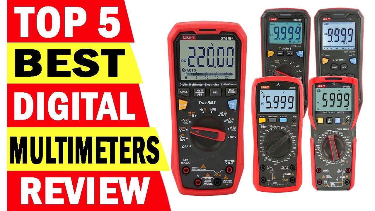 Top 5 Best Digital Multimeters In 2024 - YouTube