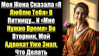 картинка: Моя Жена Сказала «Я Люблю Тебя» В Пятницу… И «Мне Нужно Время» Во Вторник, Мой Адвокат Уже Знал...