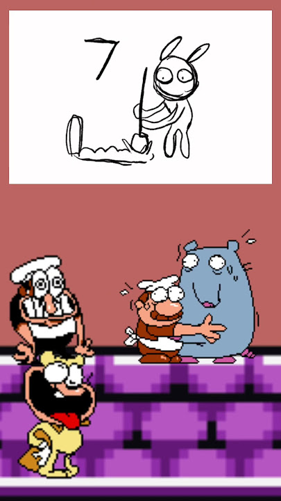 Peppino and the gang reacts to the song ten rabbits.