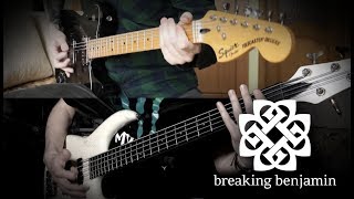 Breaking Benjamin - Close Your Eyes (Bass/Guitar Cover by Geofang/KRGuitars)