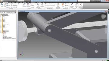 Scissor Jack  - Autodesk Inventor - Constraints