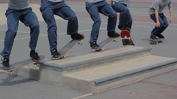 How To NOSEGRIND Trick Tip - Easy Beginner Skateboard Ledge Trick Lesson