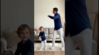 Cute Father &amp; Son Dance / Music: "Finding My Way" by Viola Vision #cute #fatherson #dance