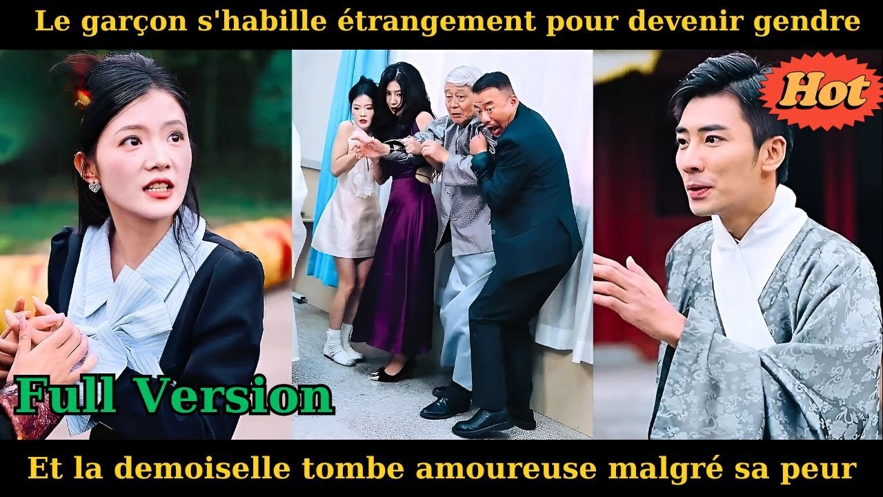 Le garçon s'habille étrangement pour devenir gendre, et la demoiselle