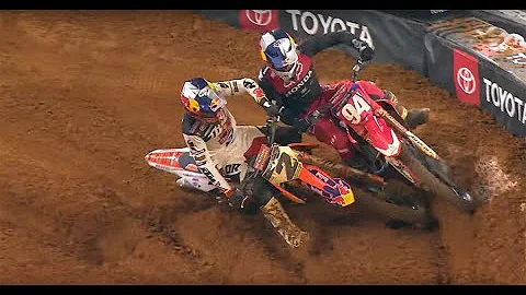 Ken Rockzen x Cooper Webb - AMA SUPERCROSS Heat 2 - Arlington