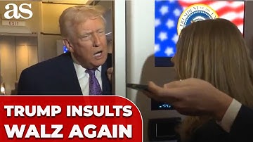 Trump STUNS NATION: Calls Governor Tim Walz ‘SERIOUSLY RETARDED’ again