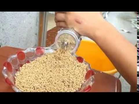 Manual Feed Pellet Machine - YouTube