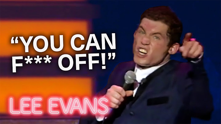 Lee Evans On CRAZY Restaurants | Best Of Different Planet Tour | Lee Evans