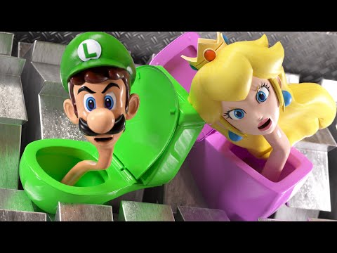 SHREDDING SKIBIDI TOILETS 🚽  MARIO CHARACTERS!!!