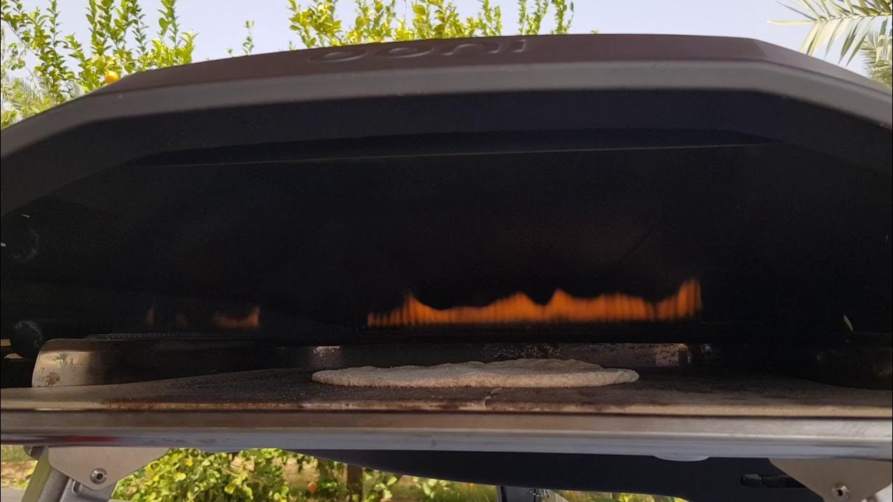 عيش فلاحي Ooni koda 16 baked Pita Bread YouTube