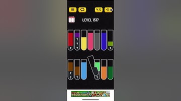 Water Sort Puzzle level 1517