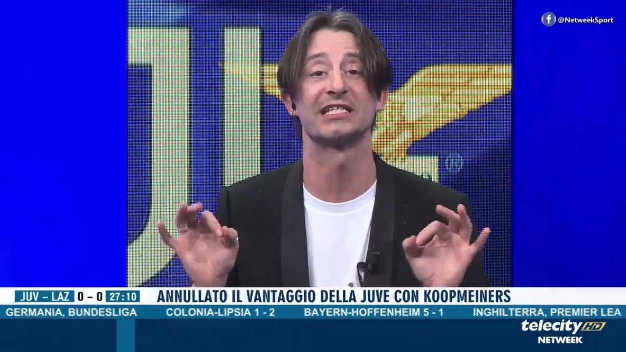 Juventus Lazio 2-2 telecronaca Francesco Oppini