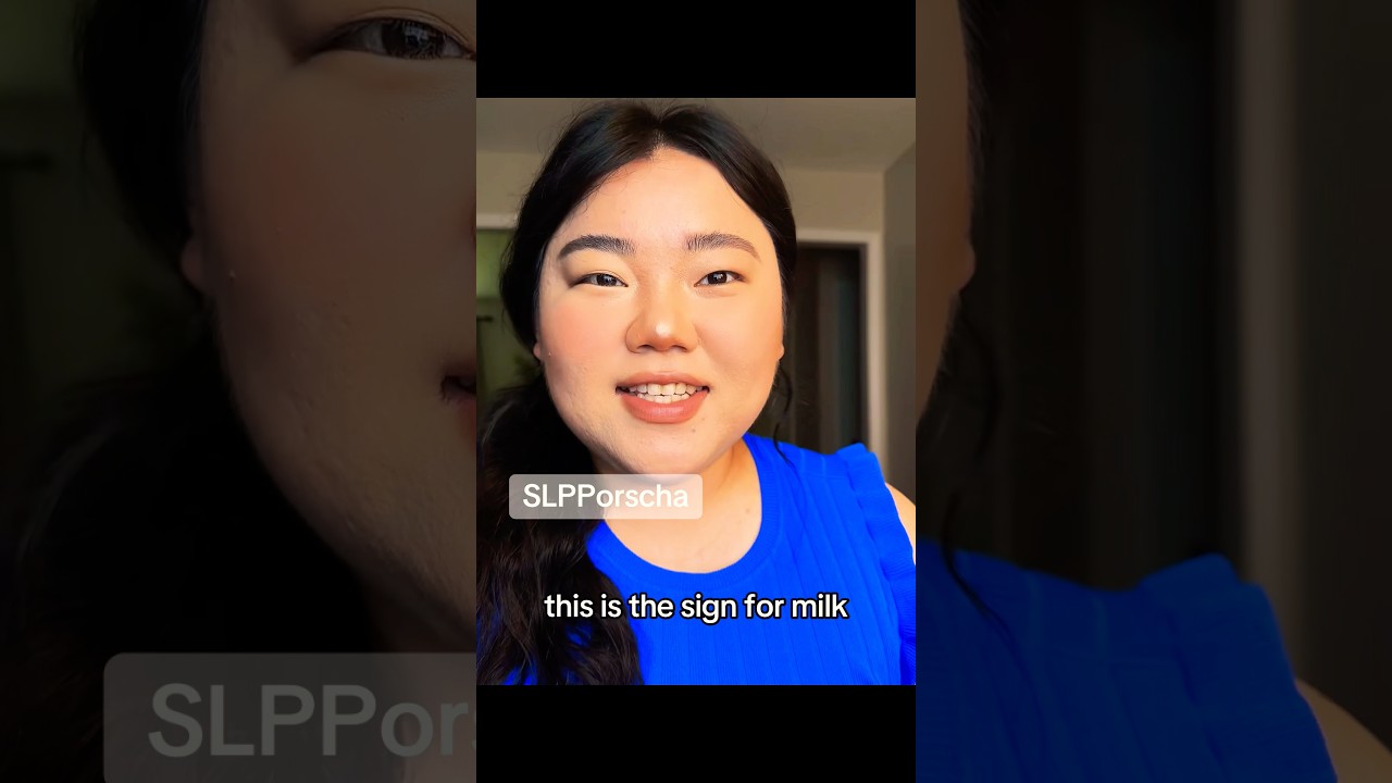 Signs you can use to support speech. 