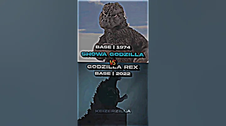 Showa Godzilla vs Godzilla Rex || #shorts #debate #godzilla
