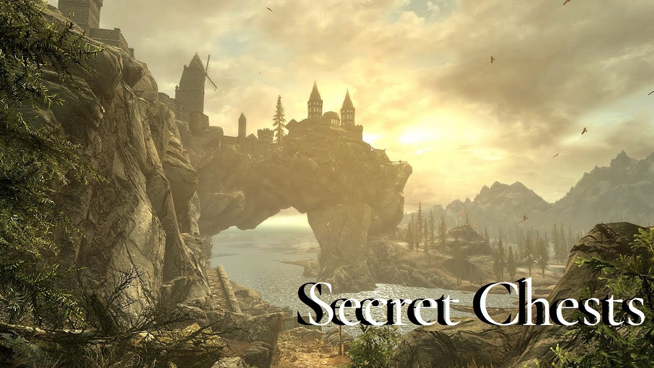 Hidden Chests in Skyrim SE Fast and Easy Money and Weapons Merchant