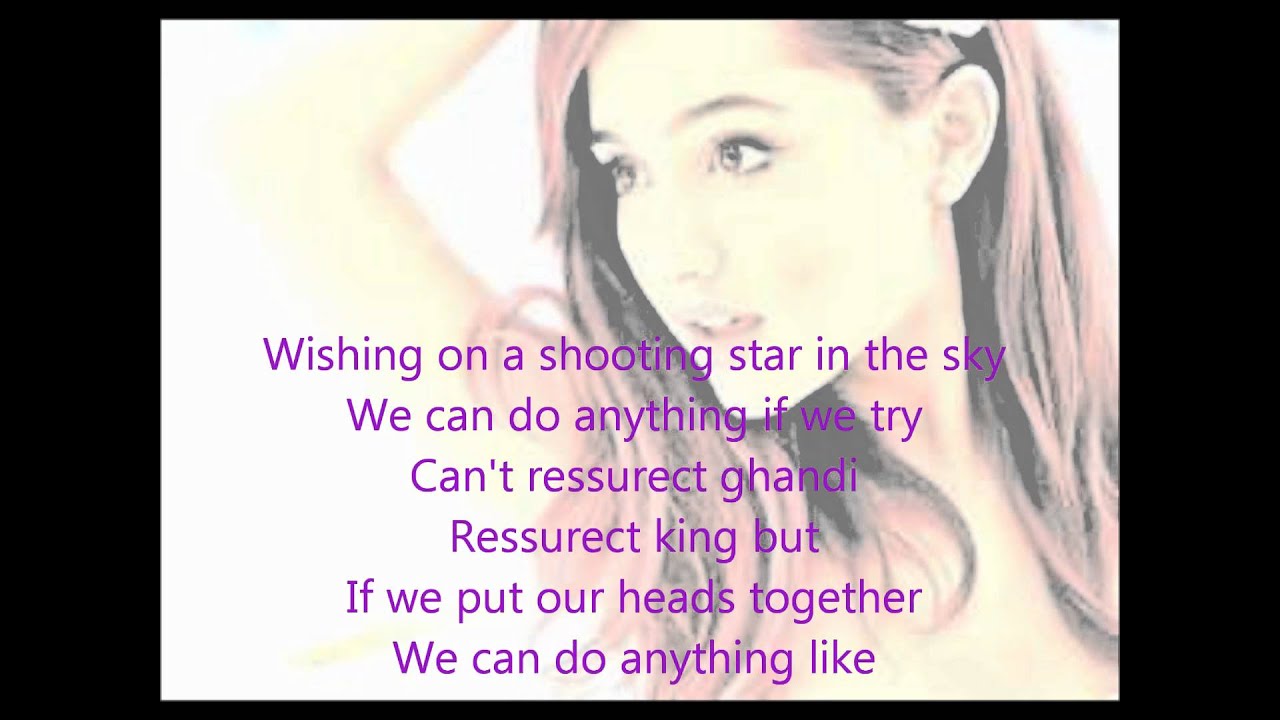 Ariana Grande Put Your hearts up lyrics YouTube