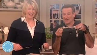 How To Eat a Whole Fish with Robin Williams  Martha Stewart