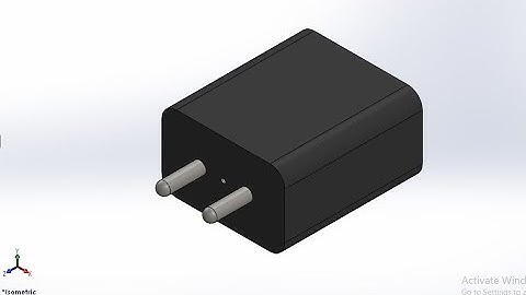 Smartphone Charger in Solidworks