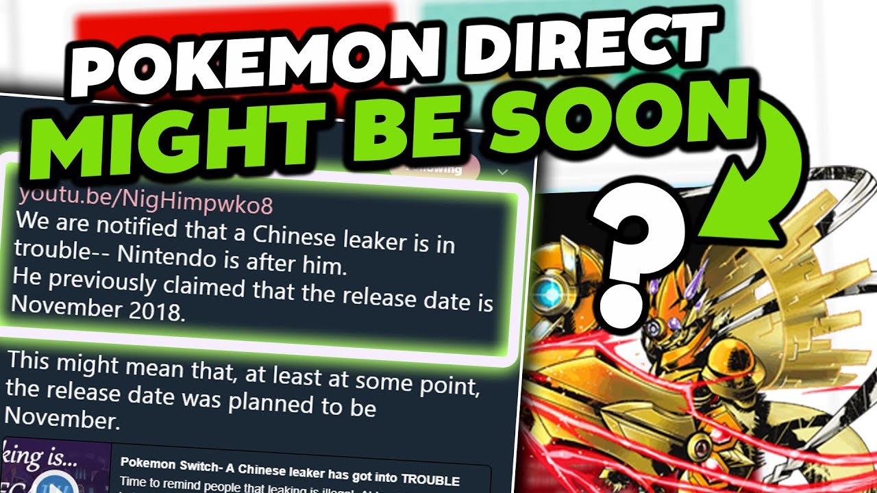 Let's Talk About CHINESE Pokemon Leaks & Pokemon Direct Coming Soon