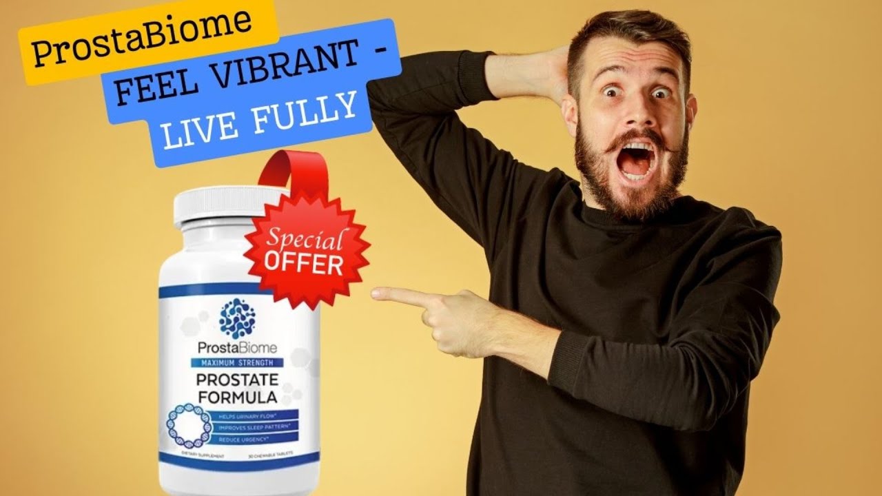 ProstaBiome Reviews ((Secret Revealed)) Prosta Biome Prostate Formula Works?